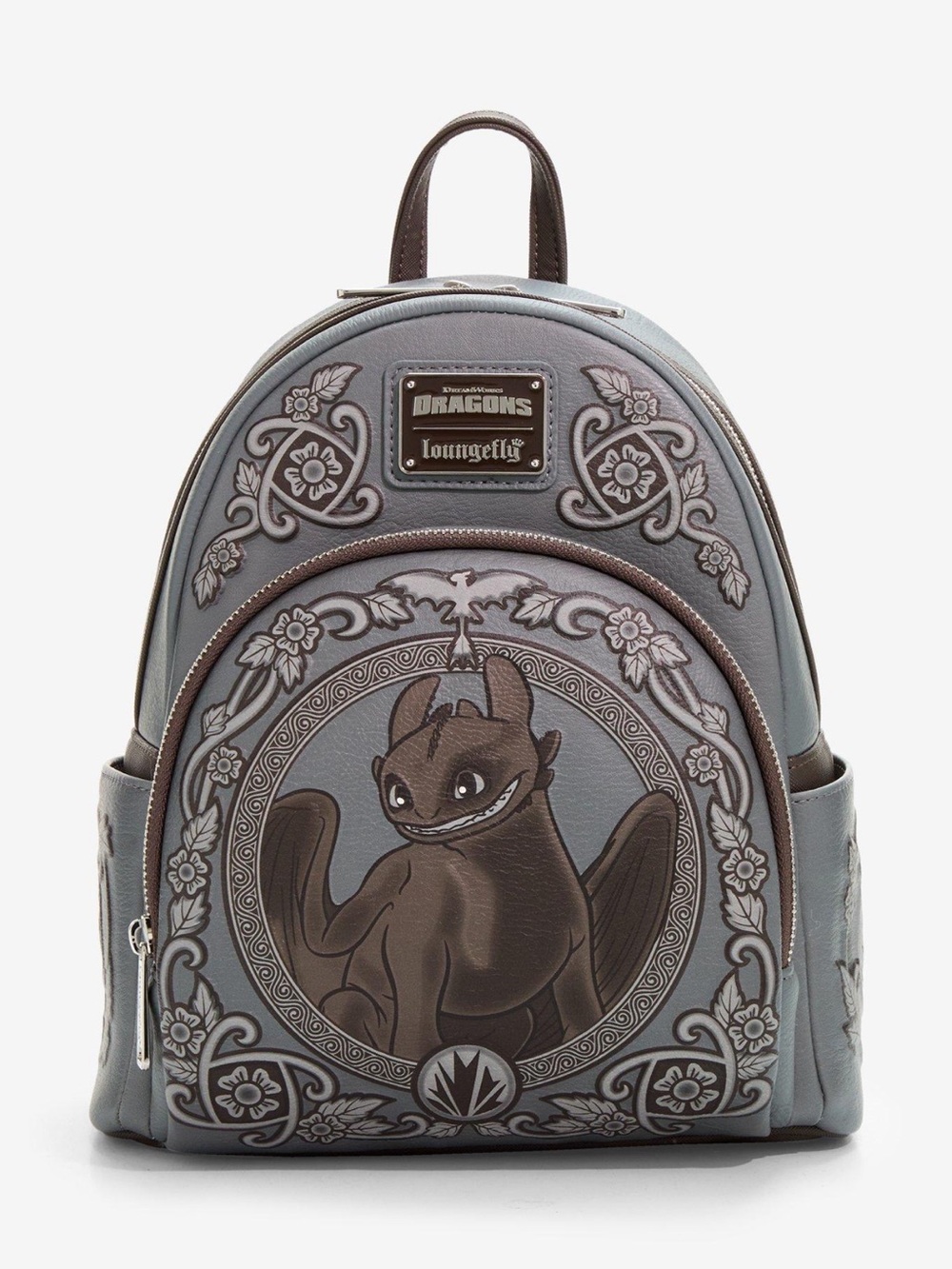 Loungefly DreamWorks How To Train Your Dragon Toothless Portrait Mini Backpack